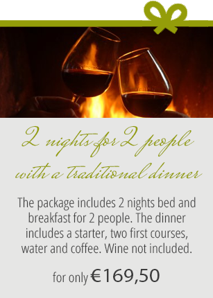 2 nights for 2 people with a traditional dinner